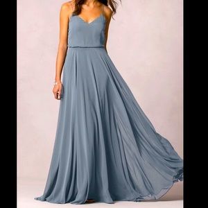 Jenny Yoo Inesse Bridesmaid Dress Denmark Blue